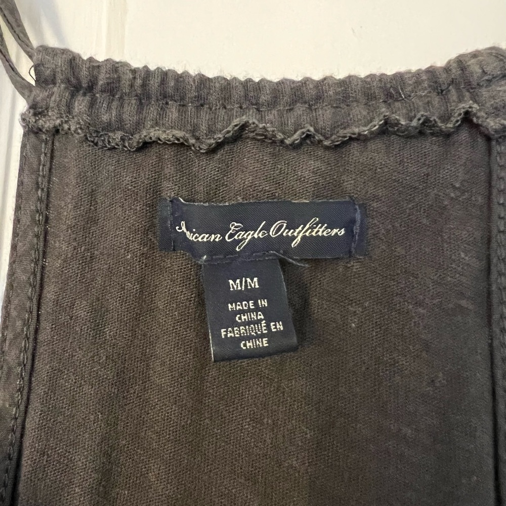 Grey American Eagle Racerback Tank - Picture 6 of 6